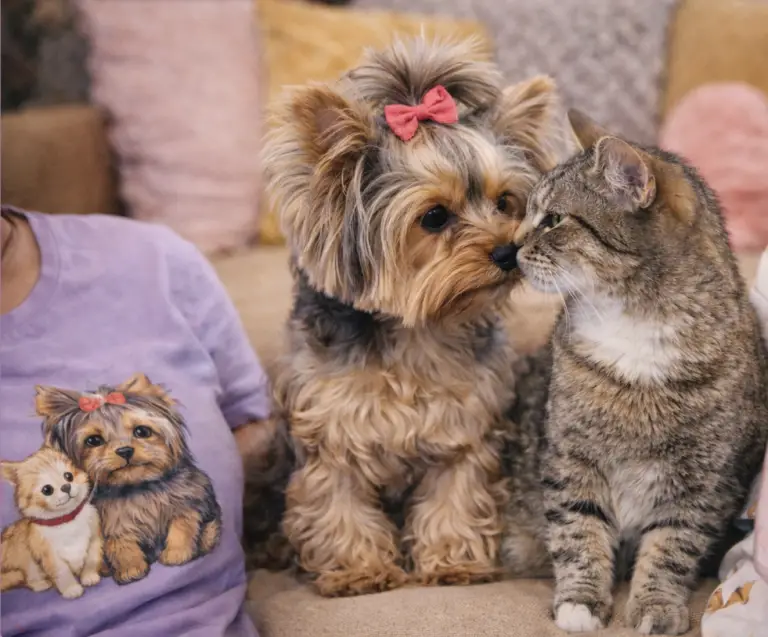 Do Yorkies and Cats Get Along?