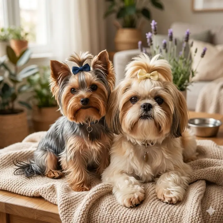 Do Yorkies and Shih Tzus Get Along?