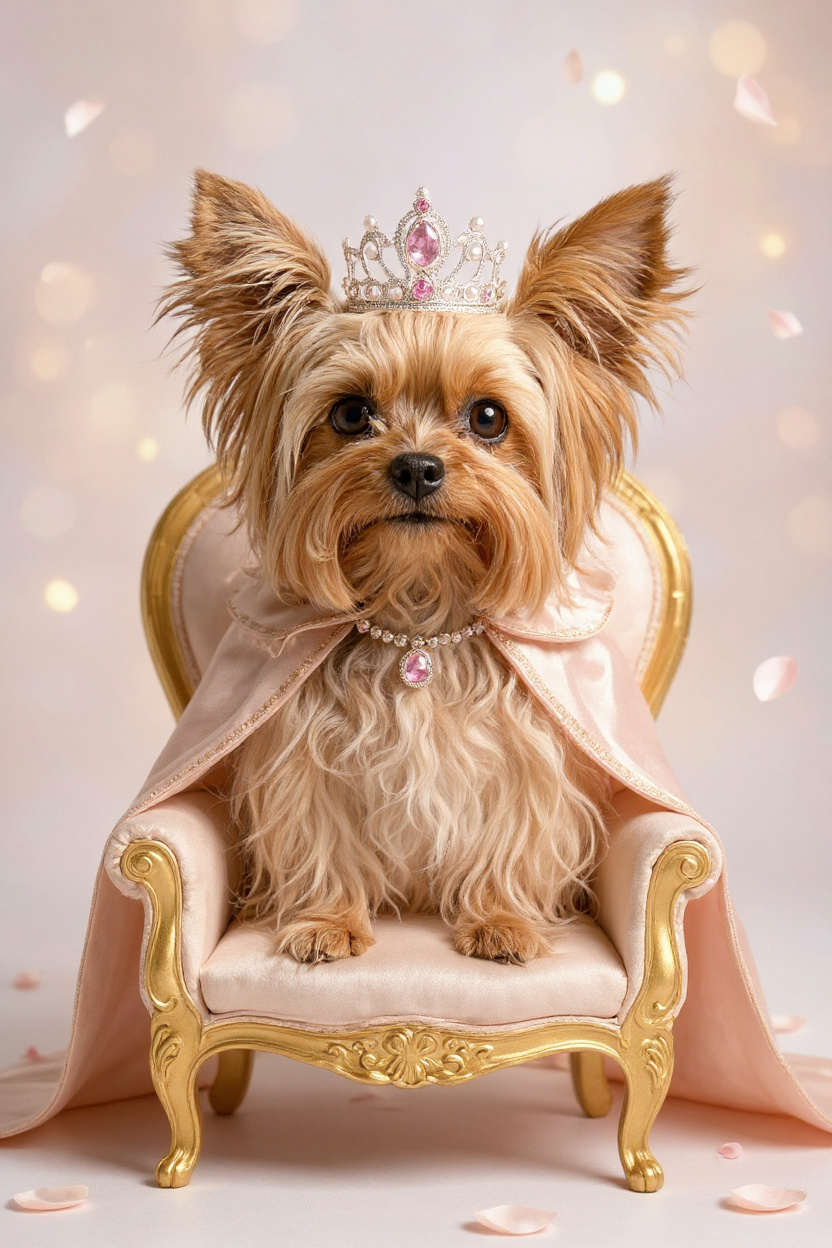 Yorkie Portrait